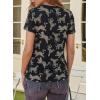 imageEVALESS Womens Casual Polka Dot Tops Crewneck Short Sleeve T Shirts Fashion Outfits 2026 Spring Summer ShirtsG Black