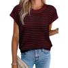 Burgundy Stripe