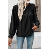 image:imageEVALESS Womens Tops Off The Shoulder Blouses for Women Dressy Casual Cute Puff Sleeve T Shirts Fashion 2026Black