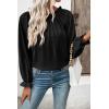 image:imageEVALESS Womens Tops Off The Shoulder Blouses for Women Dressy Casual Cute Puff Sleeve T Shirts Fashion 2026Black
