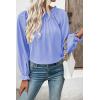 image:imageEVALESS Womens Tops Off The Shoulder Blouses for Women Dressy Casual Cute Puff Sleeve T Shirts Fashion 2026Sky Blue