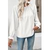 image:imageEVALESS Womens Tops Off The Shoulder Blouses for Women Dressy Casual Cute Puff Sleeve T Shirts Fashion 2026White
