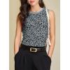 image:imageEVALESS Tank Tops for Women 2026 Spring Summer Outfits Cute Polka Dots Sleeveless Tops Loose Fit ShirtsB Gray