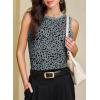 image:imageEVALESS Tank Tops for Women 2026 Spring Summer Outfits Cute Polka Dots Sleeveless Tops Loose Fit ShirtsB Gray