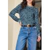 image:imageEVALESS Womens Crewneck Long Sleeve Tops Casual Polka Dots Tops Summer Spring 2026 Tshirts Shirts1b Gray Blue