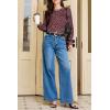 image:imageEVALESS Womens Crewneck Long Sleeve Tops Casual Polka Dots Tops Summer Spring 2026 Tshirts Shirts2b Red