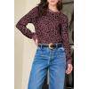 image:imageEVALESS Womens Crewneck Long Sleeve Tops Casual Polka Dots Tops Summer Spring 2026 Tshirts Shirts2b Red