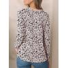 image:imageEVALESS Womens Crewneck Long Sleeve Tops Casual Polka Dots Tops Summer Spring 2026 Tshirts Shirts3b Apricot