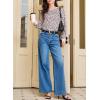 image:imageEVALESS Womens Crewneck Long Sleeve Tops Casual Polka Dots Tops Summer Spring 2026 Tshirts Shirts3b Apricot