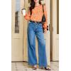 image:imageEVALESS Womens Crewneck Long Sleeve Tops Casual Polka Dots Tops Summer Spring 2026 Tshirts ShirtsD Carrot