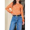image:imageEVALESS Womens Crewneck Long Sleeve Tops Casual Polka Dots Tops Summer Spring 2026 Tshirts ShirtsD Carrot