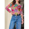 image:imageEVALESS Womens Crewneck Long Sleeve Tops Casual Polka Dots Tops Summer Spring 2026 Tshirts ShirtsNew Floral Print