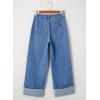 image:imageEVALESS Womens High Waisted Wide Leg JeansIvy