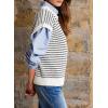 image:imageEVALESS Womens Sweater Vest Striped Pullover Tank Top Round Neck Cap Sleeve Lightweight 2026 Summer Casual ClothesBlack Stripe