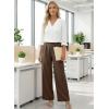 image:imageEVALESS Womens Dress Pants High Waisted Business Casual Work Office TrousersDark Khaki