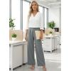image:imageEVALESS Womens Dress Pants High Waisted Business Casual Work Office TrousersMedium Grey