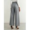 image:imageEVALESS Womens Dress Pants High Waisted Business Casual Work Office TrousersMedium Grey