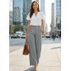 image:imageEVALESS Womens Dress Pants High Waisted Business Casual Work Office TrousersMedium Grey