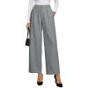 image:imageEVALESS Womens Dress Pants High Waisted Business Casual Work Office TrousersMedium Grey