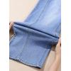 image:imageEVALESS Womens High Waisted Wide Leg Jeans Stretchy Boyfriend Loose Straight Denim PantsAshleigh Blue