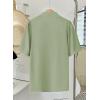 image:imageEVALESS Blouses for Women Dressy Casual Summer Short Sleeve Button Down Shirts Business Work TopsLight Green