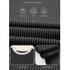 image:imageEVALESS Womens Short Sleeve T Shirts Ribbed Knit Crewneck Multicolour Block Tee Blouses Spring Tops 2026 TrendyBlack Gray