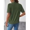 image:imageEVALESS Wool Blend Cardigan Sweaters for Women Lightweight Short Sleeve Cardigans Summer Outfits Trendy Button Down SweaterGreen