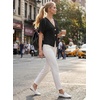 image:imageEVALESS Blouses for Women Dressy Casual Summer Button Down Shirts Short Sleeve Business Work Tops