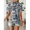 image:imageEVALESS Womens Summer Tops Casual Graphic Tees Crewneck Short Sleeve Shirts Spring 2026 Fashion T Shirts3a Light Gray Camo