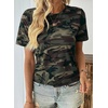 image:imageEVALESS Womens Summer Tops Casual Graphic Tees Crewneck Short Sleeve Shirts Spring 2026 Fashion T Shirts5a Green Camo
