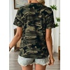 image:imageEVALESS Womens Summer Tops Casual Graphic Tees Crewneck Short Sleeve Shirts Spring 2026 Fashion T Shirts5a Green Camo