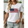 image:imageEVALESS Womens Summer Tops Casual Graphic Tees Crewneck Short Sleeve Shirts Spring 2026 Fashion T ShirtsWhite