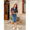 image:imageEVALESS Wool Blend Cardigan Sweaters for Women Lightweight Short Sleeve Cardigans Summer Outfits Trendy Button Down SweaterPurple