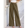 image:imageEVALESS Womens Pants Summer High Waist Wide Leg Palazzo Pants Casual Trousers Beach Travel Vacation OutfitsY Four Leaf Clover
