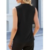 image:imageEVALESS Tank Tops for Women Lace Trim Sleeveless Blouses  Summer Business Casual TopWork Office Interview Professional OutfitsFall Layed Clothes under Blazers and Suit JacketsBlack