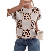 image:imageEVALESS Sweater Vest Women Short Sleeve Leopard Print Tops Fall Clothes  Womens Sweaters Crewneck Color Block Lightweight Casual 2026 FashionLight Grey