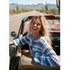 image:imageEVALESS Crochet Tops for Women Long Sleeve Hollow Out Knit Sweaters  Beach Vacation Cruise OutfitsKnit Pullover SweaterLightweight Breathable Cover UpsResort Wear for Spring Summer Fall TopBlue Stripe